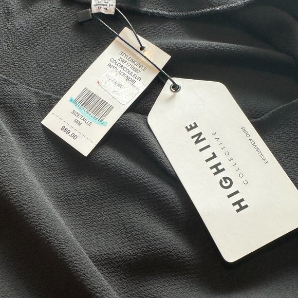 NEW WITH TAGS! HIGHLINE WOMANS OFF THE SHOULDER TOP - MEDIUM - Picture 5 of 5